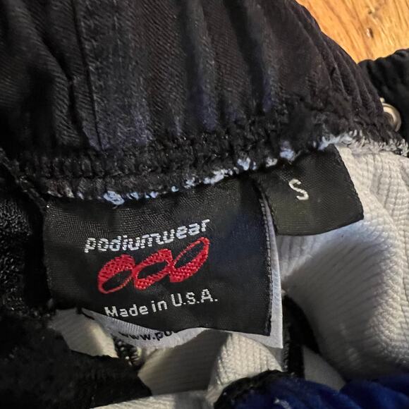 Podium Wear Pants Adult Small Side Zip Performance Track Nordic Ski Brainerd - Picture 6 of 10